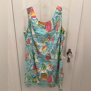 Lilly Pulitzer shift dress, size 14